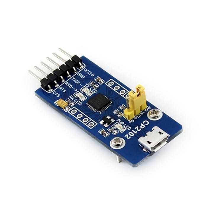 CP2102 Преобразователь USB-UART TTL — разъем micro USB