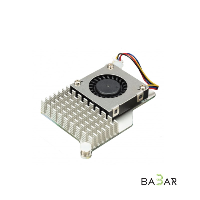 Активный кулер Raspberry Pi 5 с радиатором и вентилятором