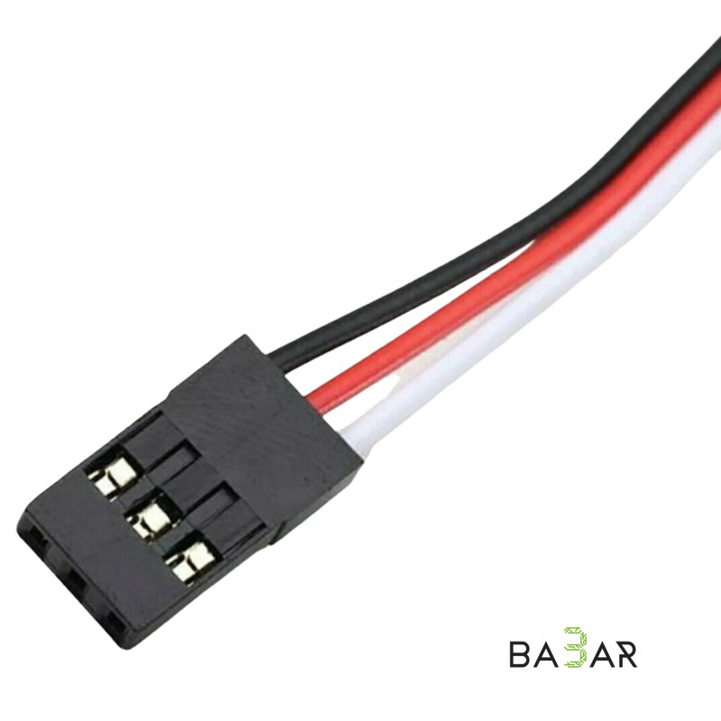 Кабель-удлинитель JR/Futaba 3-pin (папа) 20 см для сервоприводов