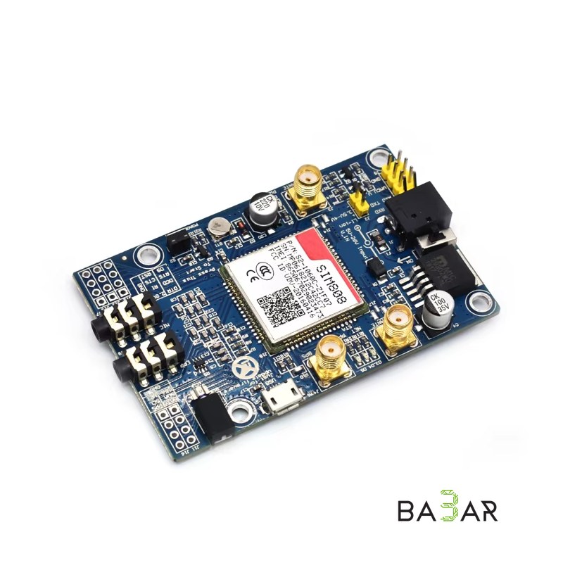 Модуль SIM808: GPS, GPRS, GSM, Bluetooth с антеннами