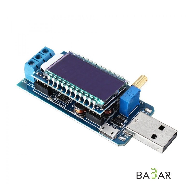 USB модуль питания XY-LUP повышающий/понижающий, 1.2-24 В, ЖК-дисплей
