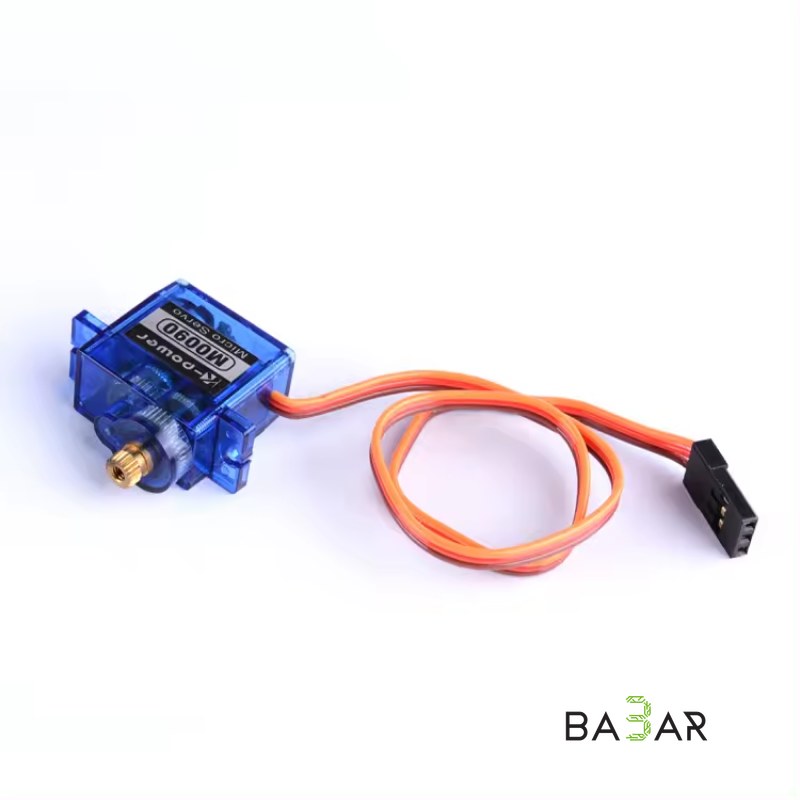 Мини-сервопривод K-Power M0090 9G, момент 1.9 кг·см, металлические шестерни