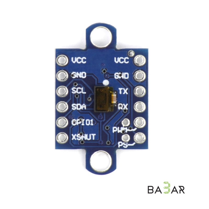 Лазерный датчик расстояния GY-53 на VL53L0X (до 2 м), I2C/ШИМ