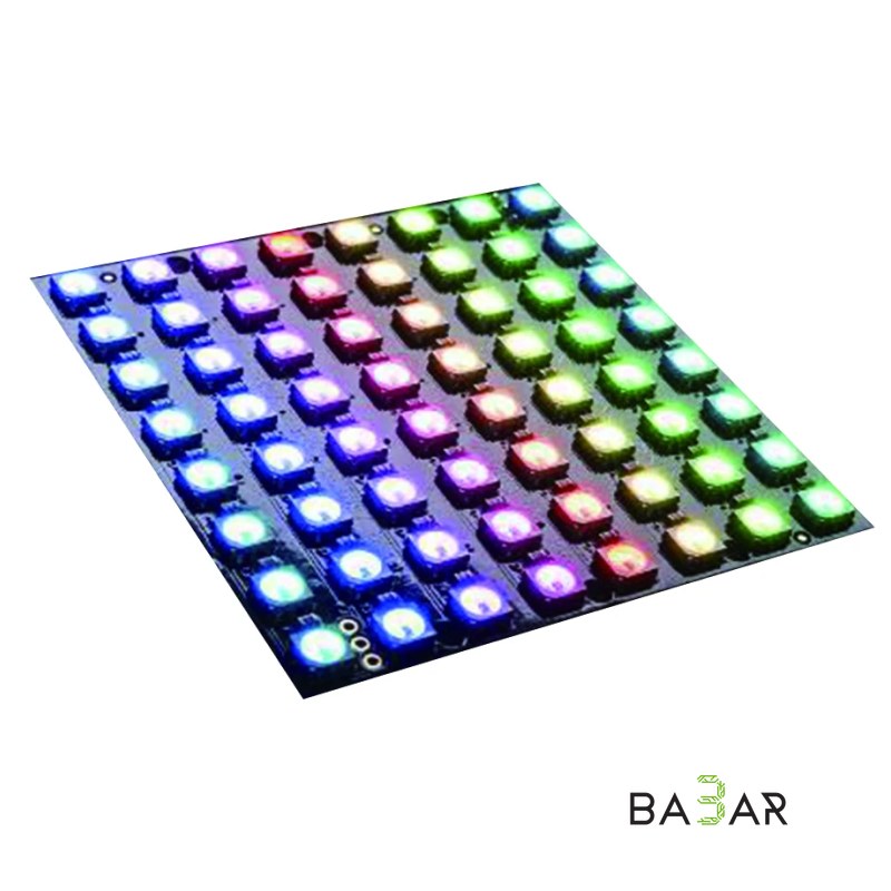 Матрицы 8*8 пикселей 64 WS2812B WS2812 цифровая ,адресная,гибкая,светодиодная