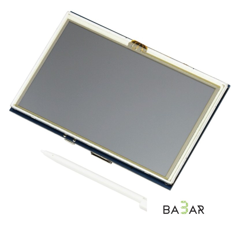 LCD TFT дисплей для Raspberry Pi, диагональ 5 дюймов, разрешение 800*480 точек