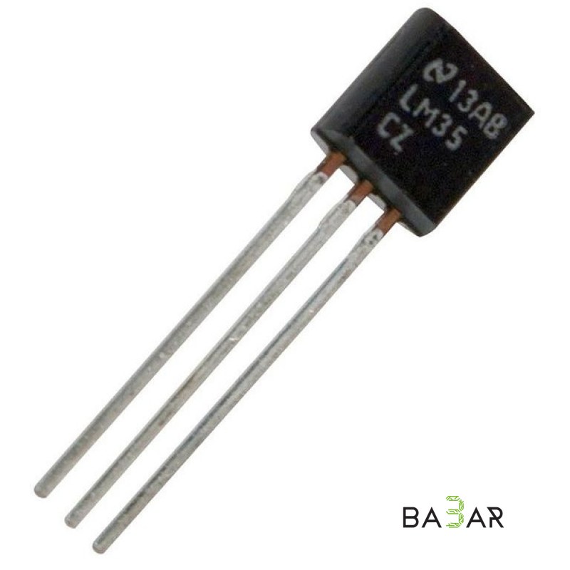 Аналоговый датчик температуры LM35DZ, корпус TO-92