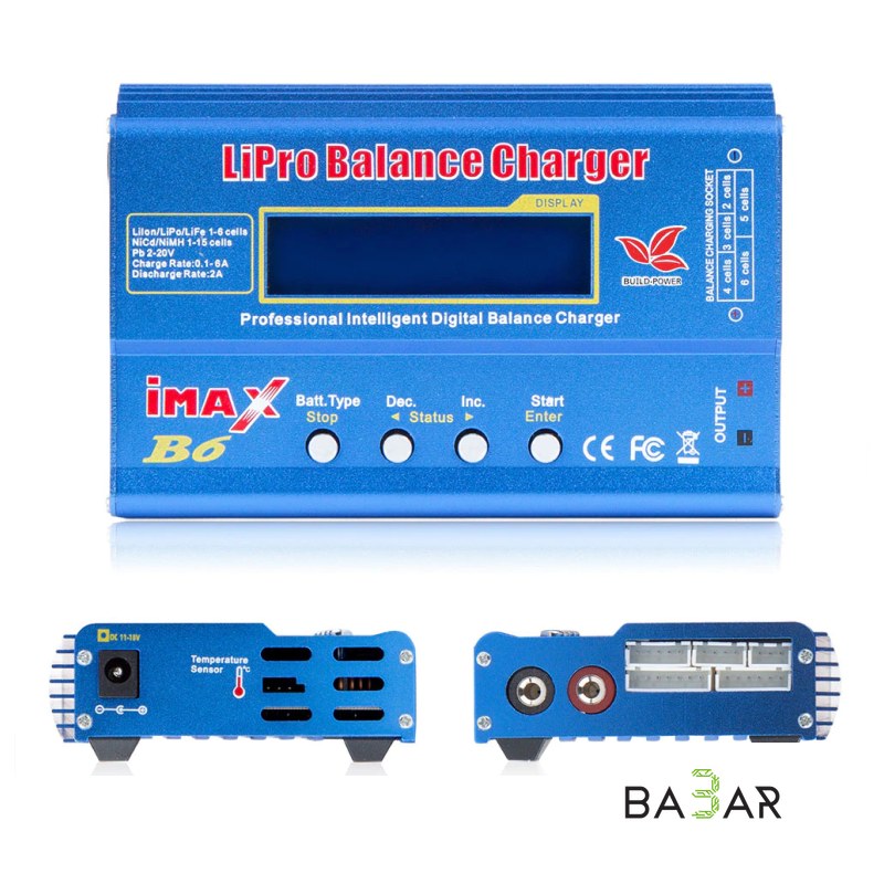 Зарядное устройство IMAX B6 (аналог) для LiPo, Li-ion, NiMH