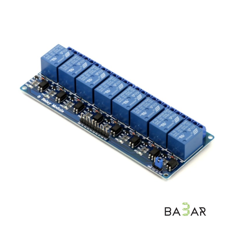 8-канальный модуль реле 5 В с оптической развязкой для Arduino