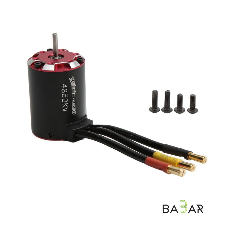 Бесколлекторный двигатель Rocket RC 3650 4350KV для RC моделей 1/10 1/8