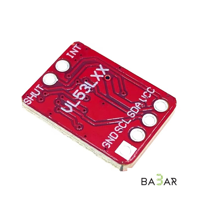 Лазерный датчик расстояния VL53L0X 50 Гц, до 4 м, I2C, 3.3-5В