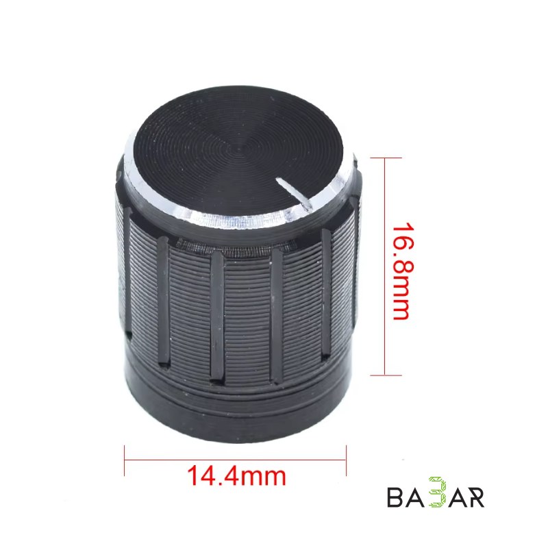 Ручка для потенциометра WH148, ось 6 мм, ABS