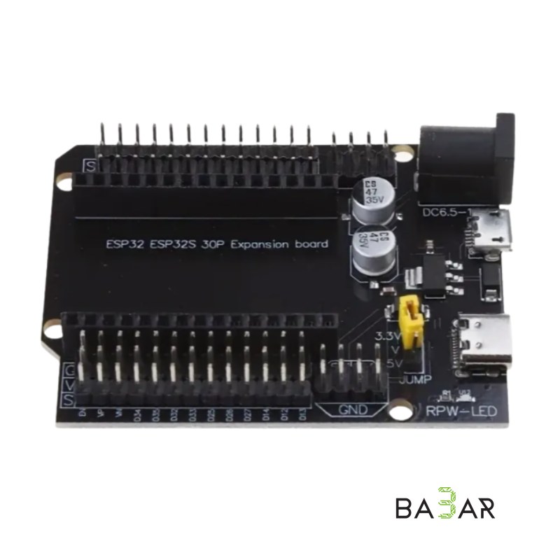 Плата расширения питания ESP32 DEVKIT V1 — для плат с 30 контактами