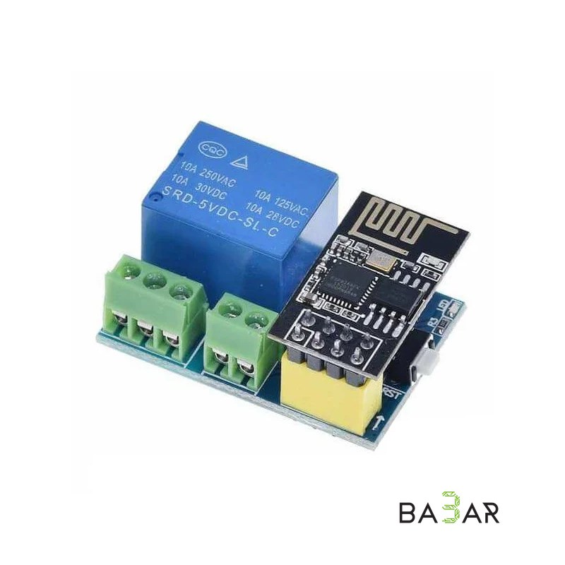 WiFi релейный модуль ESP-01S на ESP8266, 1 канал, до 250 В / 10 А