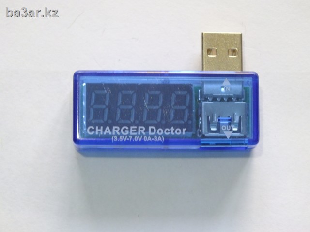 Тестер тока и напряжения для USB устройств CHARGER Doctor