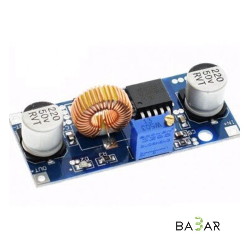 Понижаюший DC-DC преобразователь XL4015, от 4-38V до 1.25-36V (до 5А)