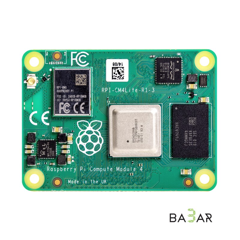 Raspberry Pi Compute Module 4 CM4102000, 2GB RAM, Wi-Fi, BT 5.0
