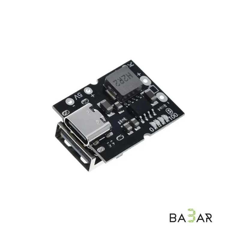 Модуль MINI Power Bank с входом Type-C и выходом USB-A 5V 2A