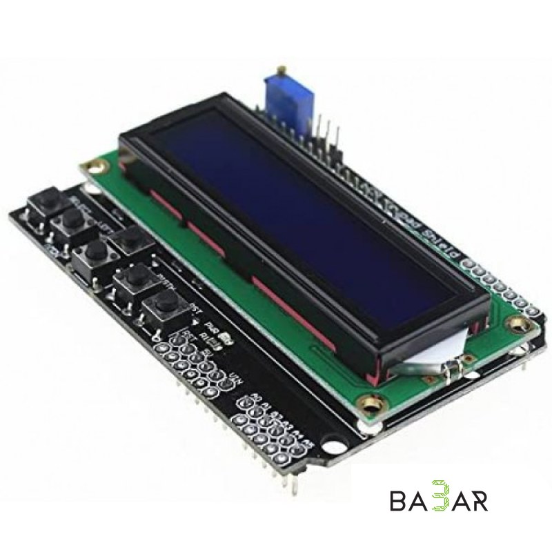 Модуль Arduino, дисплей LCD1602 + клавиатура