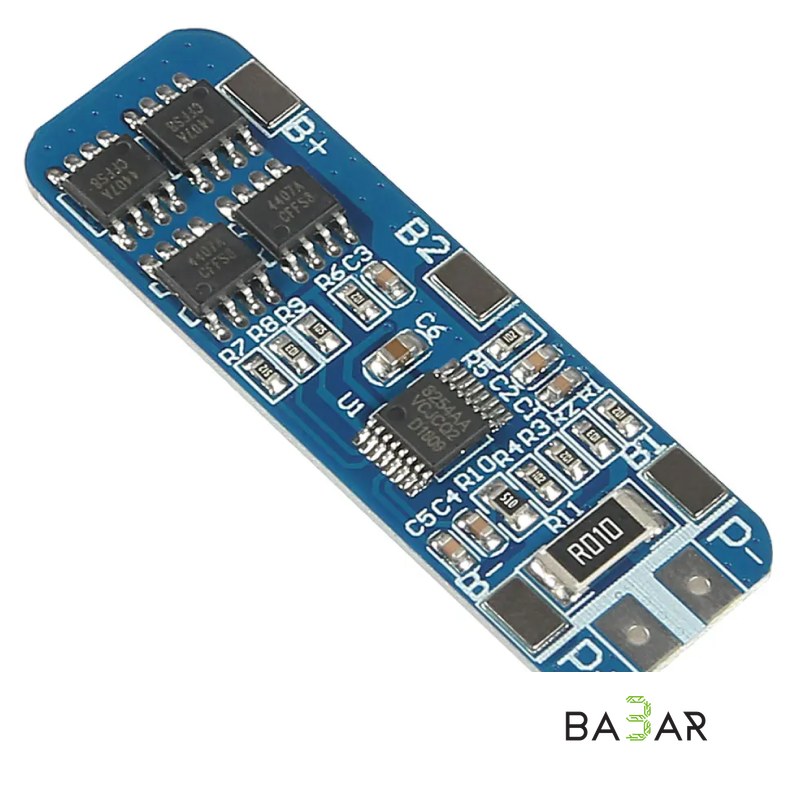 Плата BMS 3S для Li-ion 18650 — контроллер заряда-разряда