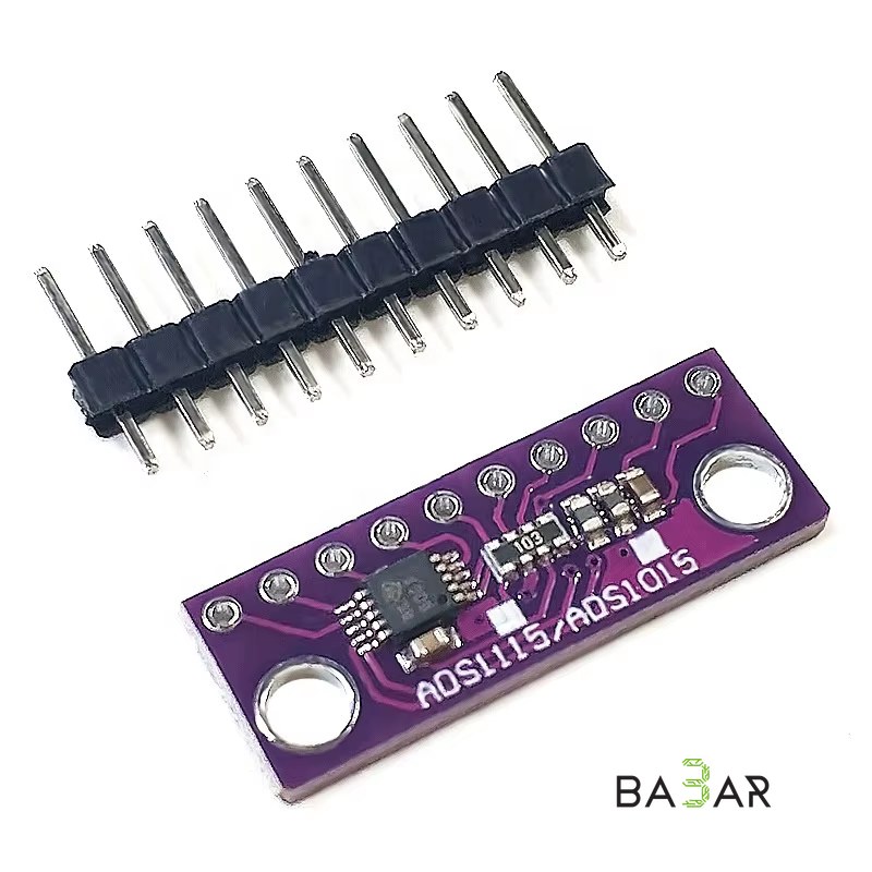 Модуль АЦП ADS1115, 16 бит, 4 канала, I2C — аналого-цифровой преобразователь