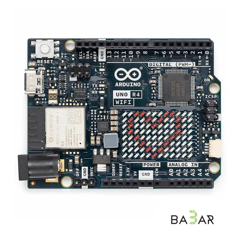 Arduino UNO R4 WiFi (оригинал) — ESP32-S3, Renesas RA4M1 48 МГц, 32-бит