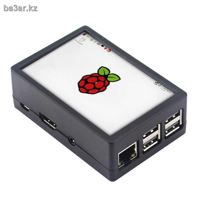 3,5-дюймовый сенсорный экран TFT с ABS Чехол 50FPS LCD Дисплей 3 алюминиевых радиатора для Raspberry Pi 3B+