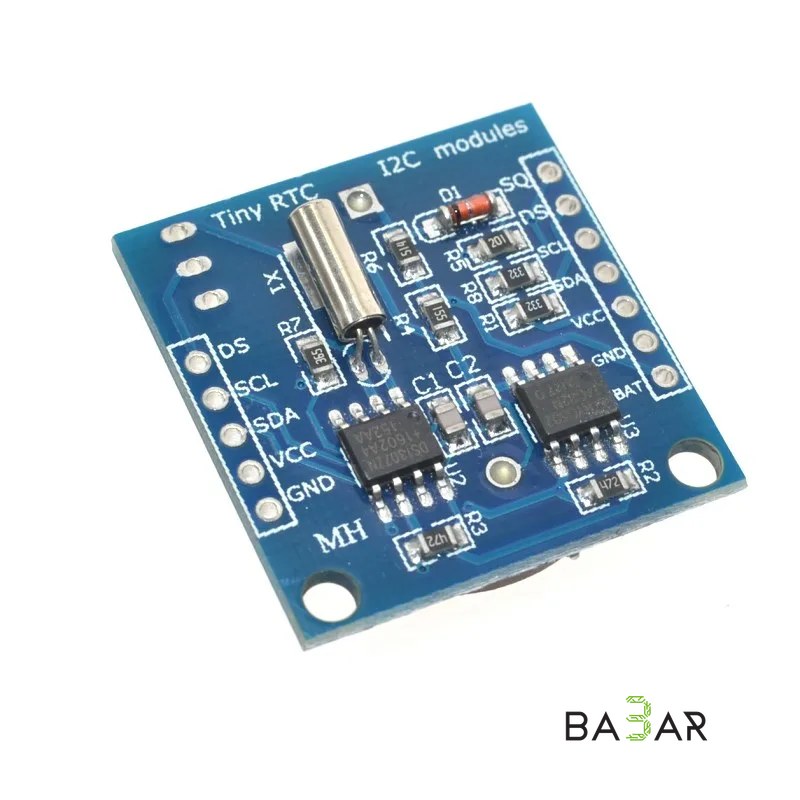 Модуль: часы реального времени DS1307 + память I2C AT24C32