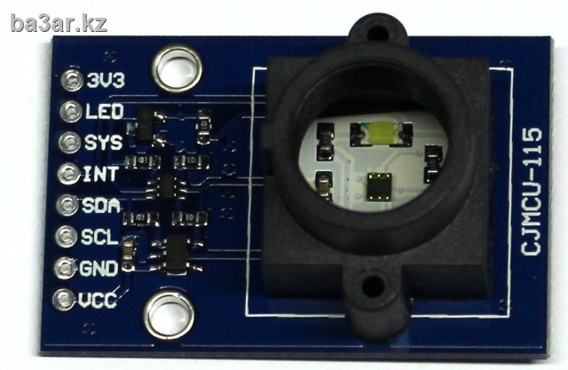 TCS3414CS датчик цвета, с интерфейсом I2C