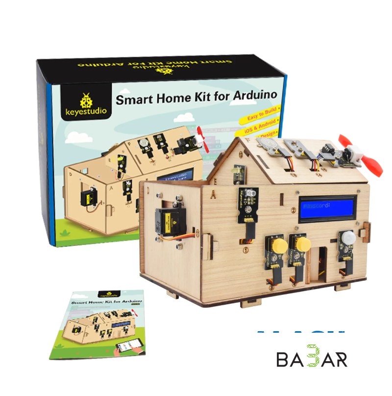 Keyestudio Smart Home Kit с платой PLUS для Arduino, STEM-набор DIY