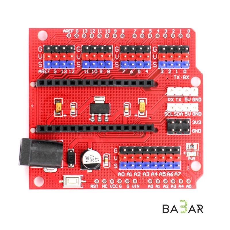 Плата расширения Arduino Nano Shield V3.0 (I/O Expansion)