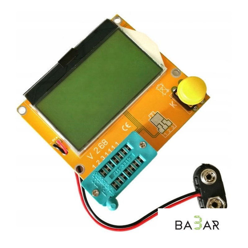 Mega328 Универсальный тестер (Transistor, Diode, Triode, Capacitance ESR Meter MOS/PNP/NPN L/C/R)