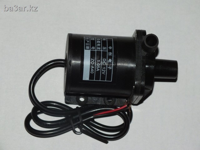 Водяной насос DC 12V, 1.1A, 13.2W, 500L/H, 5M/16ft