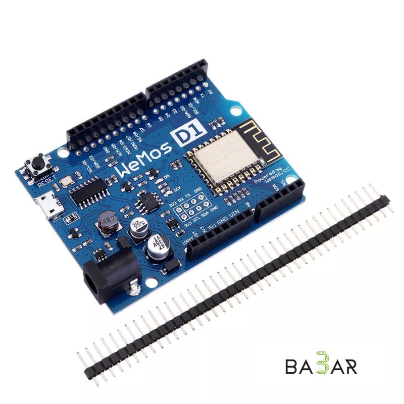WeMos D1 R2 на ESP8266 — Wi-Fi контроллер, совместимый с Arduino UNO