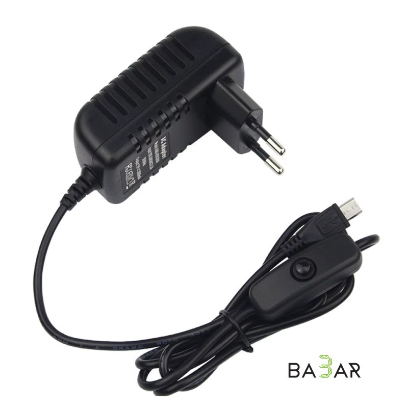 Блок питания Raspberry Pi 4 USB Type-C, 5В 3А, вилка EU