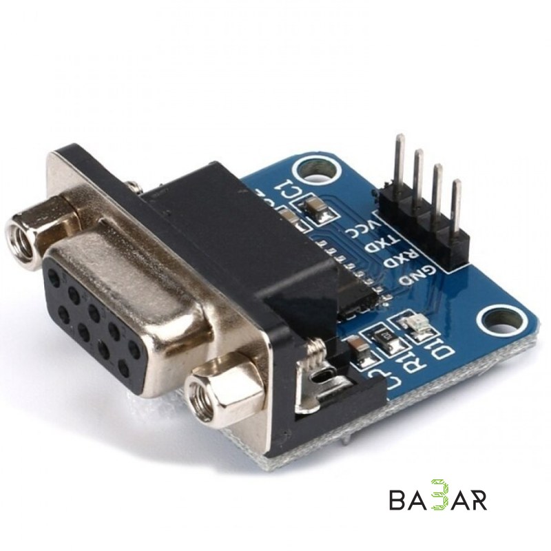 Модуль MAX232CSE, преобразователь интерфейса RS232-TTL
