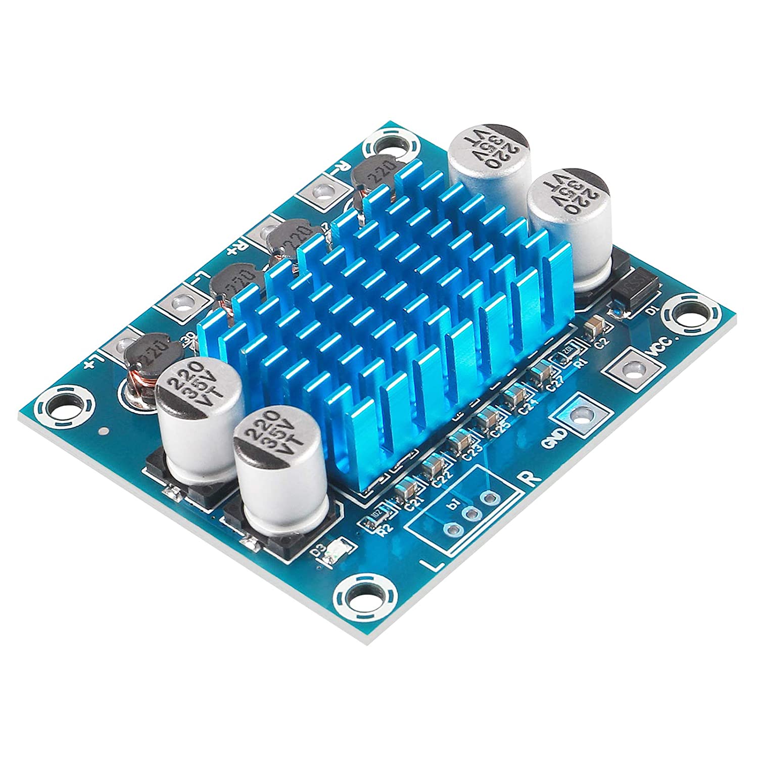 XH-A232 стерео усилитель 2.0 на базе TPA3110 DC 8-26V 3A 30w+30w