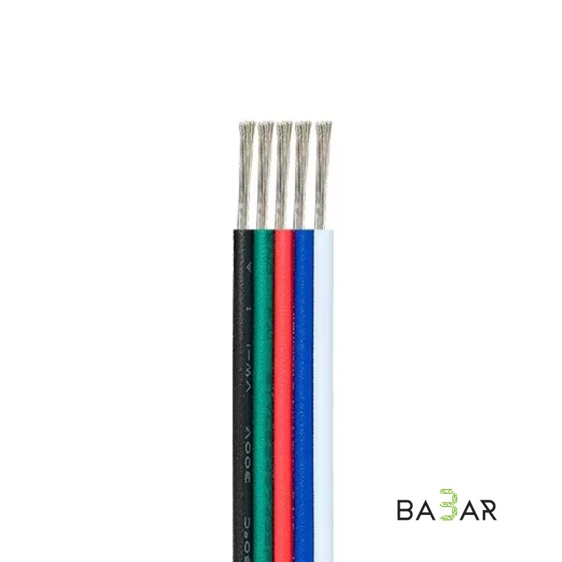 Шлейф провод 22AWG 5 pin, 0.33 мм², 1 м, для Arduino