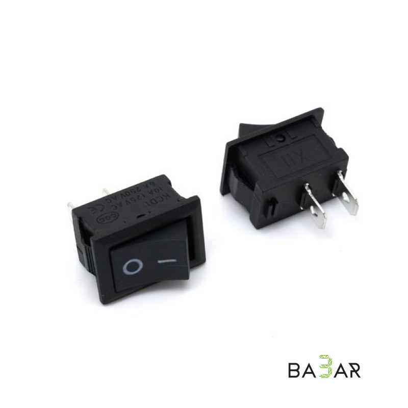 Клавишный переключатель KCD3 15×31 мм T85, 16 А 250 В AC