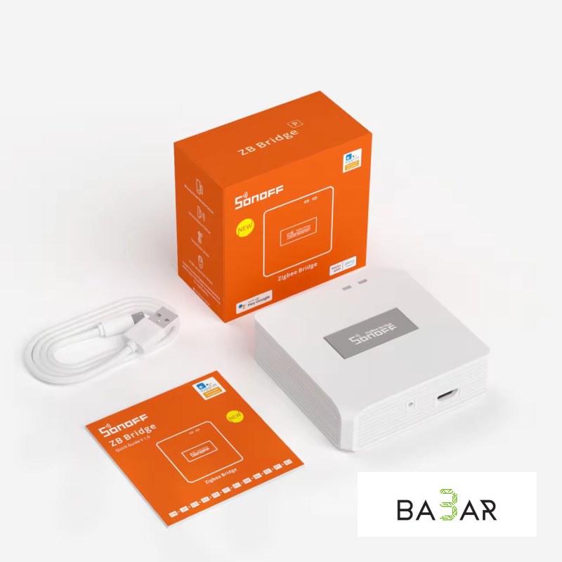 SONOFF ZigBee Bridge Pro — центр управления умным домом, 128 устройств