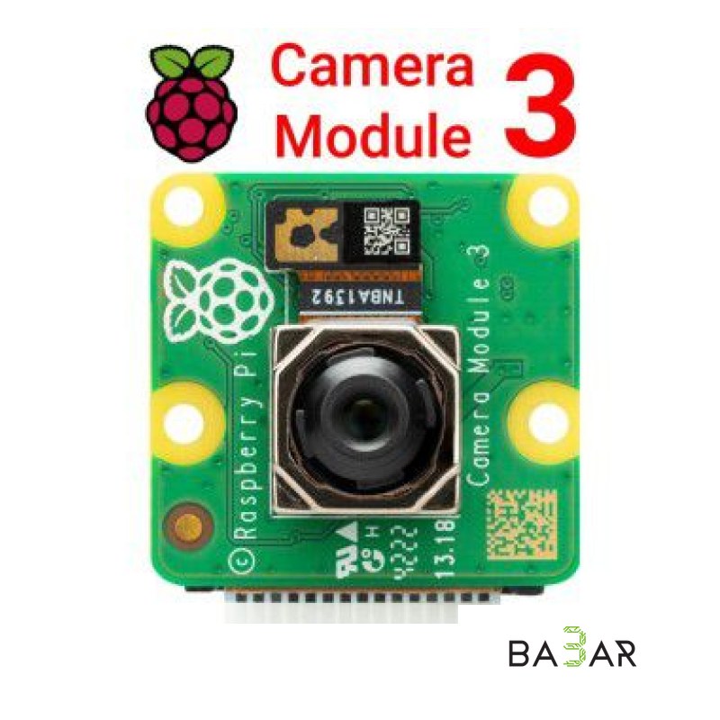 Камера Raspberry Pi Camera Module 3 — 12 МП с автофокусом для Pi 5/4/3