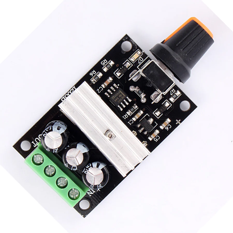 PWM 6-28V 3A Контроллер скорости двигателя постоянного тока