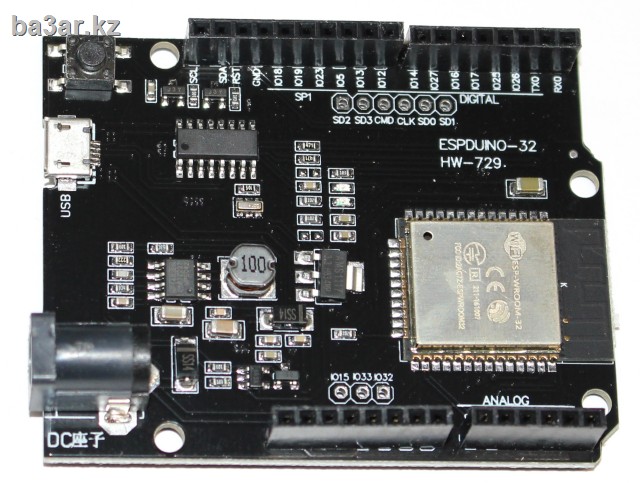 ESPDUINO-32, отладочная плата ESP32 WiFi + Bluetooth, 4MB Flash
