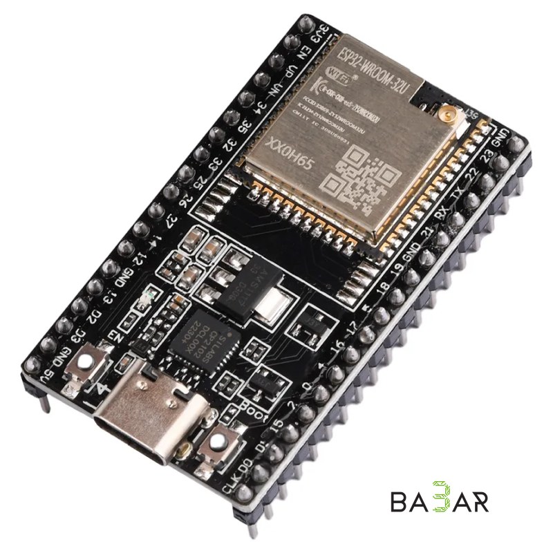 Модуль ESP32-WROOM-32U с разъёмом Type-C и антенным U.FL
