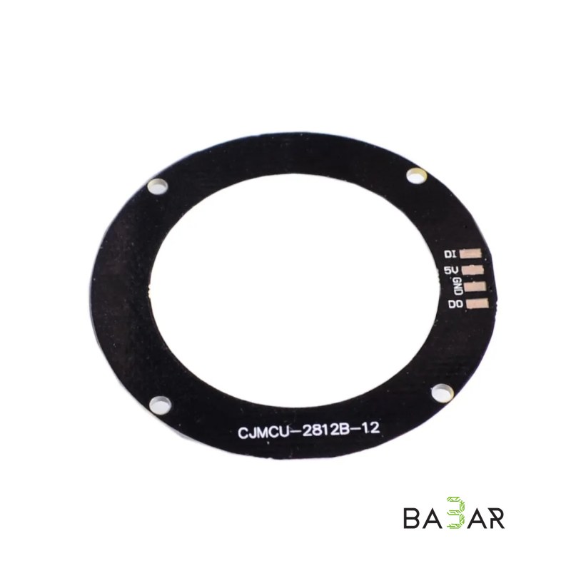Светодиодное кольцо WS2812 — 12 RGB, 5050, адресное