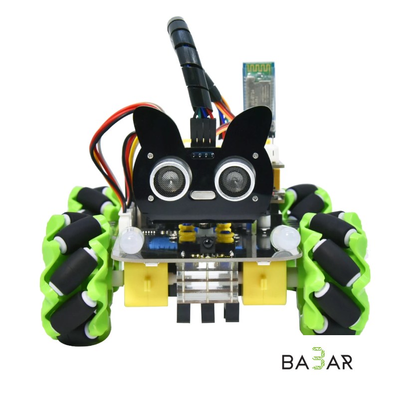 Робот-конструктор Keyesstudio 4WD Mecanum — набор Arduino для робототехники