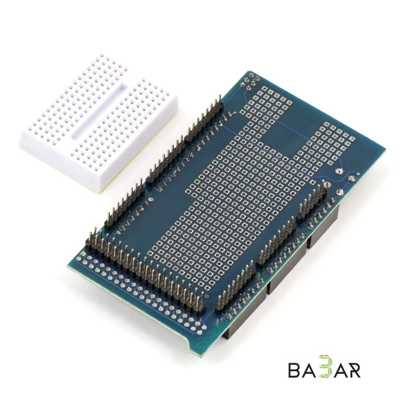 Прототип-шилд Arduino Mega Prototype Shield V3.0 с макетной платой