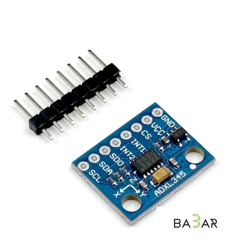 Цифровой акселерометр GY-291 ADXL345, 3 оси, I2C/SPI, ±2g–±16g
