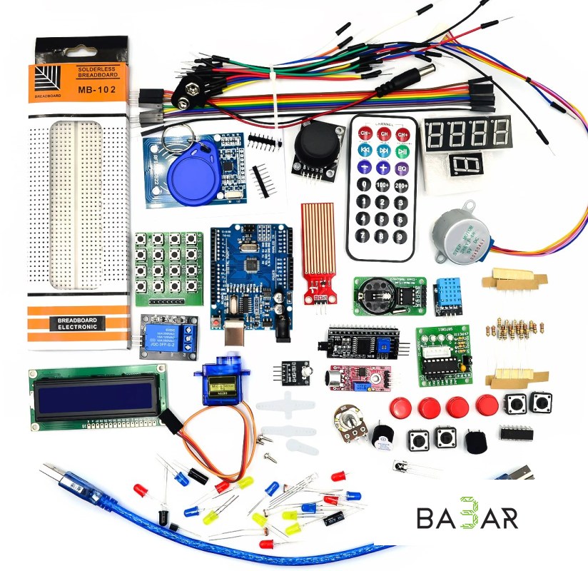 Расширенный набор Arduino UNO R3 Upgraded Learning Kit с компонентами