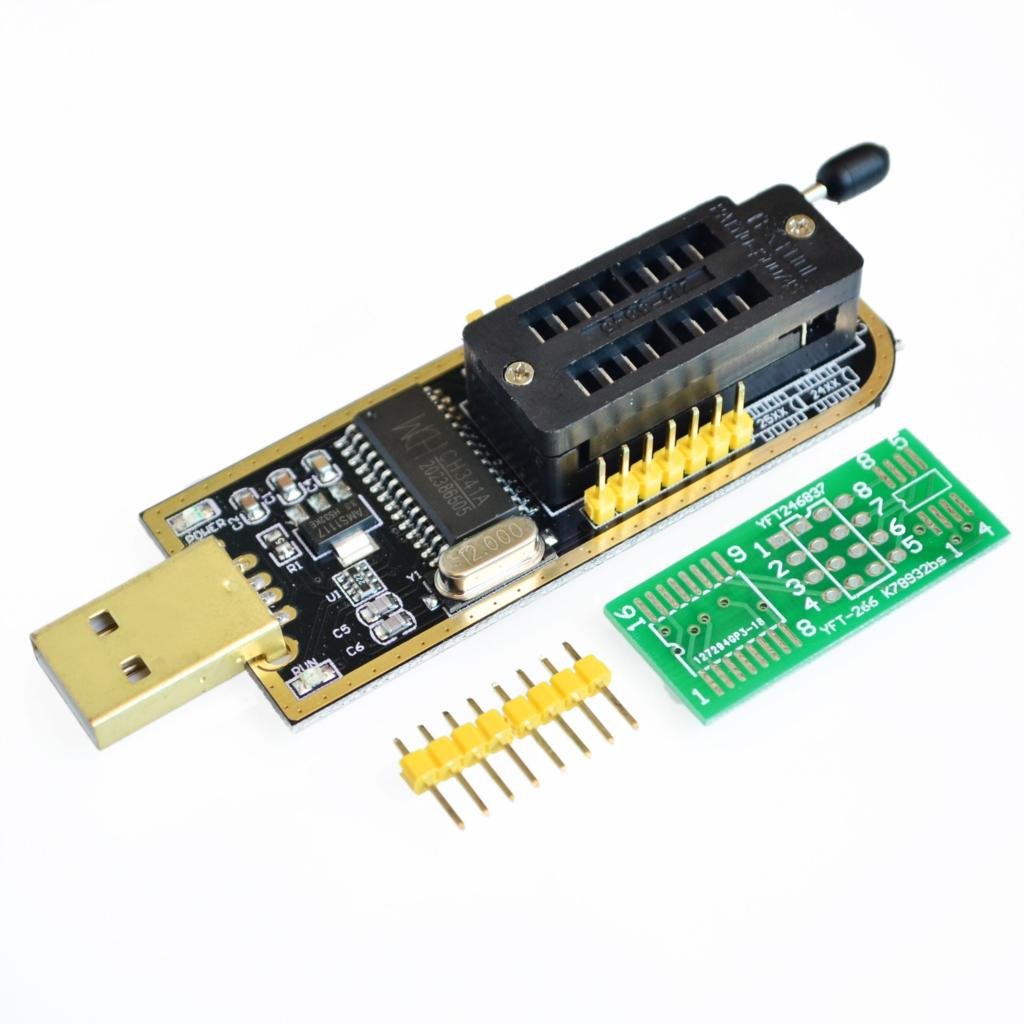 CH341A 24-25-серия EEPROM Flash BIOS USB-программатор с программным обеспечением и драйверами