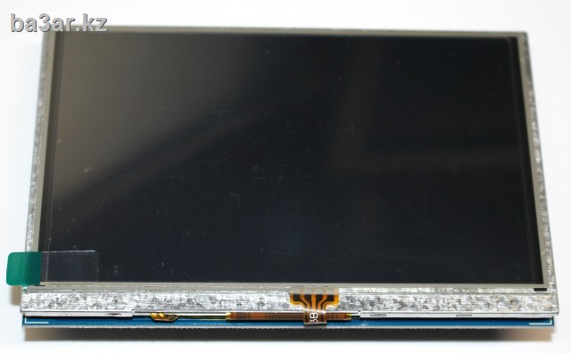 5' TFT LCD дисплей для Raspberry PI, 800х480 точек, с резистивным точскрином, HDMI adapter